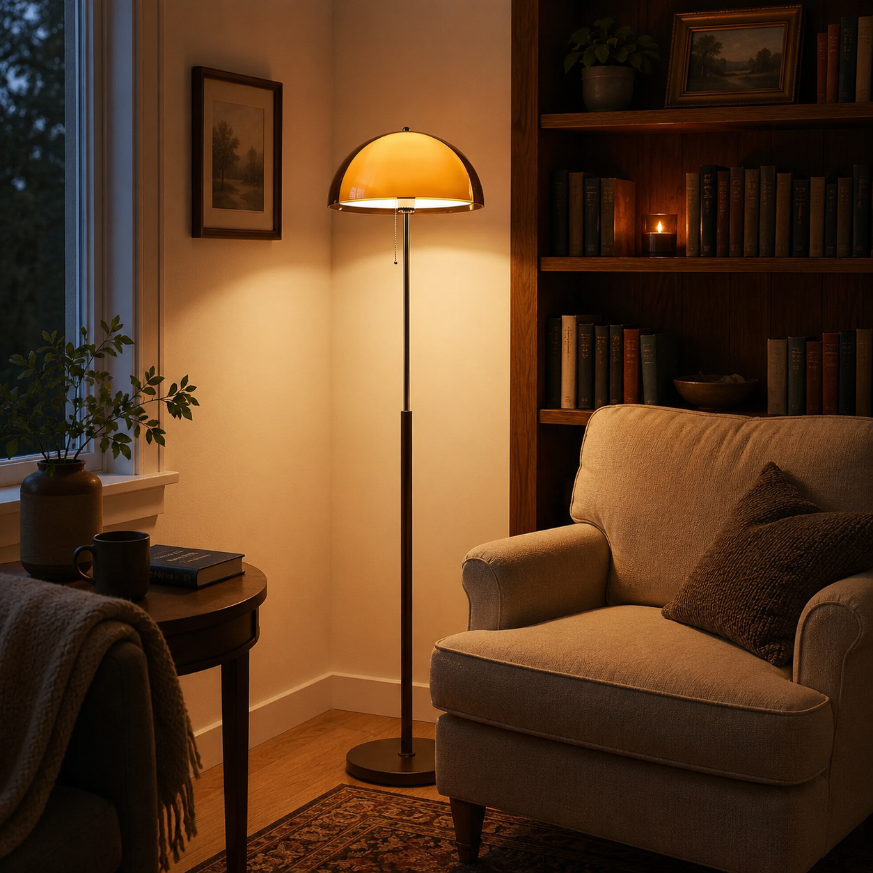Solnedgang Afterglow Moderne Gulvlampe