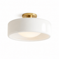 Skyhvit Porselen Taklampe